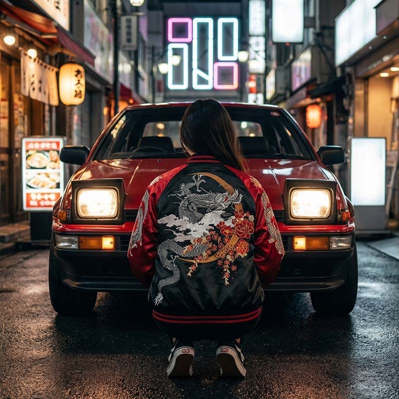 Bomber japonais vue de face