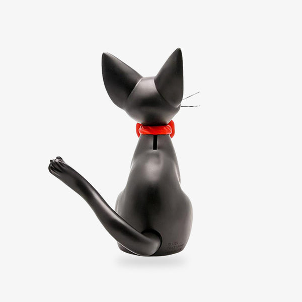 Ce Chat Japon Figurine est de couleur noir. C'est un chat japonais tirelire