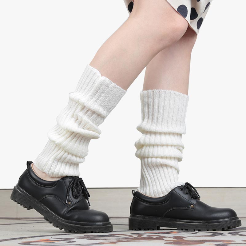Chaussette Lolita japonaise longue en coton