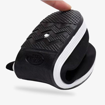 Chaussure Toji de cosplay en noir, semelle antidérapante et intérieur respirant
