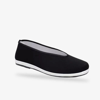 Chaussures d'inspiration manga Toji, design noir et matériaux souples et respirants pour le cosplay