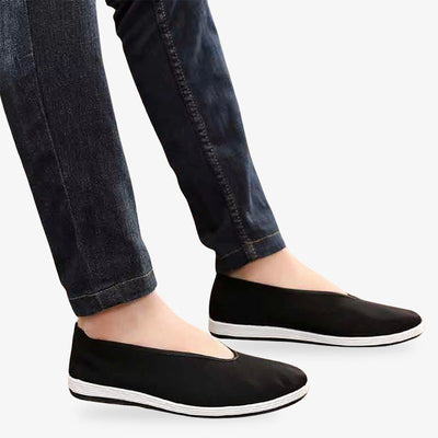Chaussure de cosplay Toji noire, reprenant l'allure du personnage avec une matière respirante