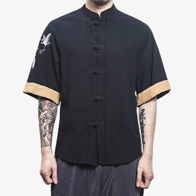 Collection de t-shirts japonais homme mêlant motifs traditionnels et coupes streetwear modernes, parfaits pour un look urbain et culturel