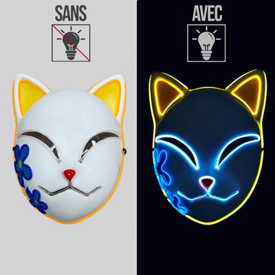 Masque japonais décoratif Demon Slayer