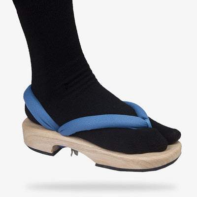 Geta compensée en bois pour tenue japonaise