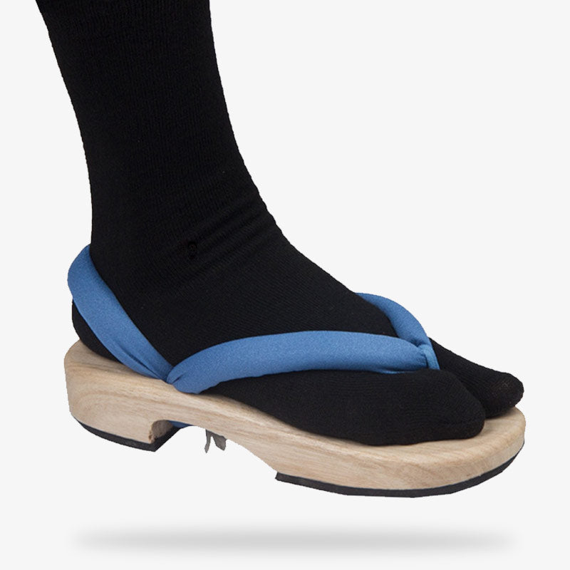 Geta compensée en bois pour tenue japonaise