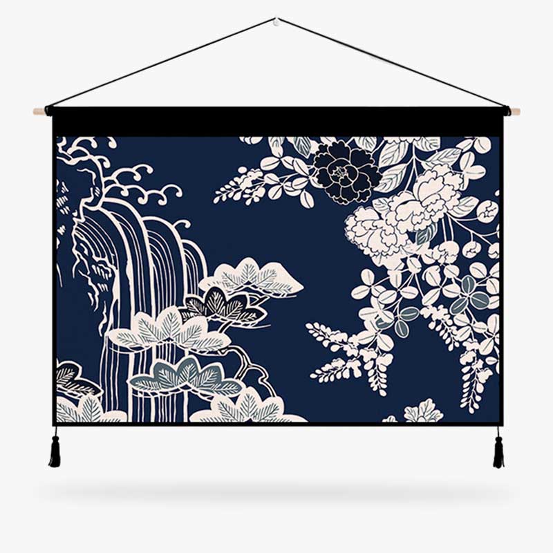 Grand tableau japonais zen