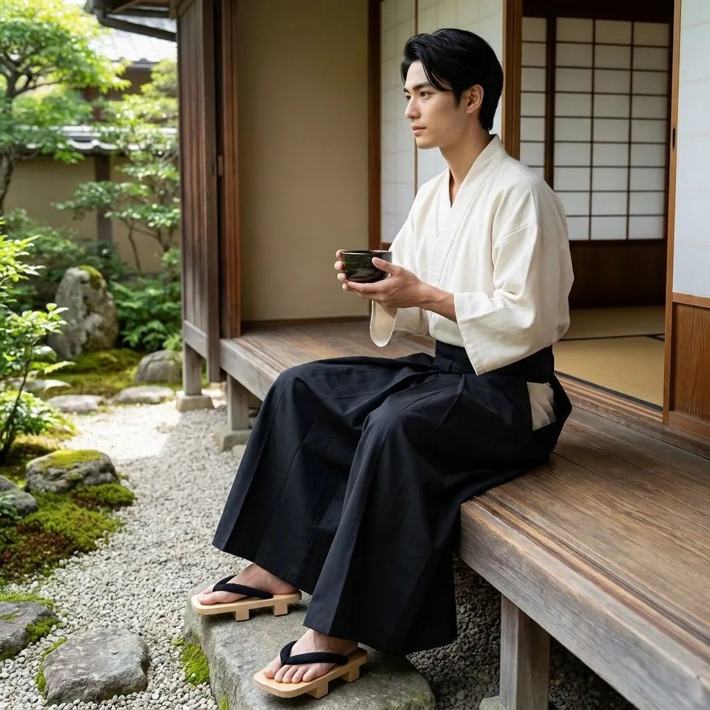 Hakama Homme vue arrière