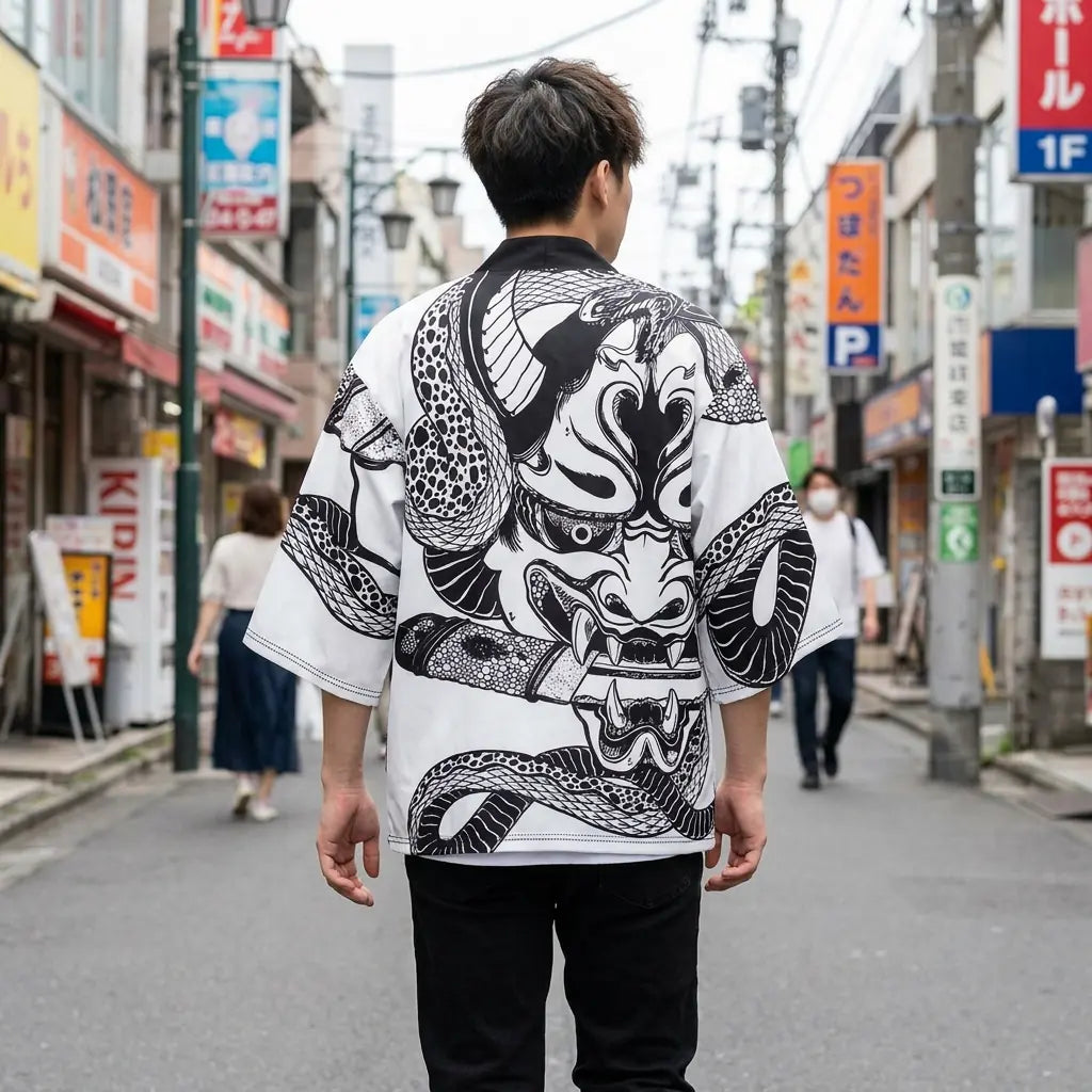 Haori Hannya vue de face