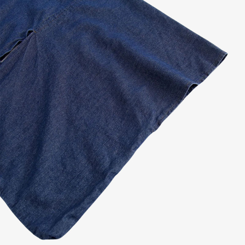 Vue arrière du haori jean pour homme