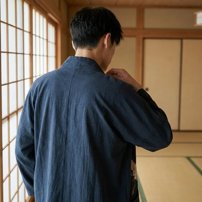 Kimono Haori de Shi Mizu