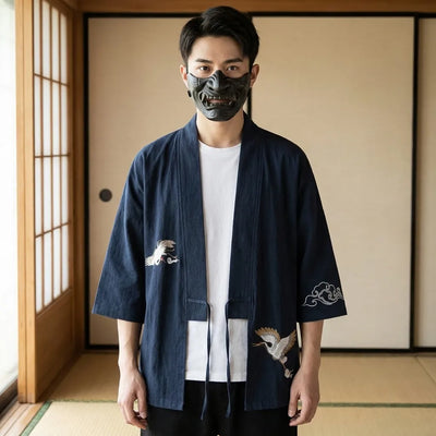 Kimono Haori de Shi Mizu