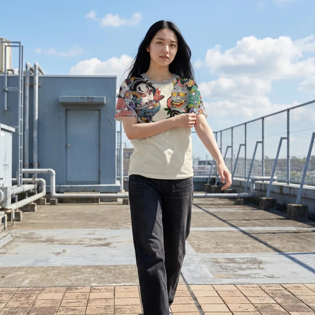 Irezumi T-shirt vue arrière