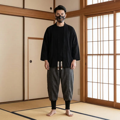 Pantalon de jogging streetwear japonais homme