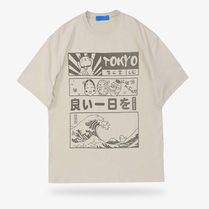 Impression kanji japonais détaillée