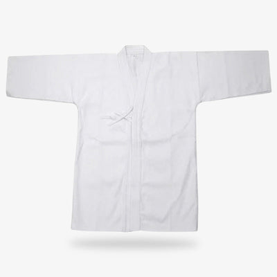 Keikogi blanc assorti au hakama pour homme