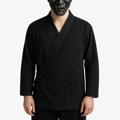 Kimono Cardigan homme style samue japonais