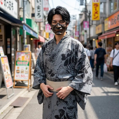 Kimono été homme inspiration japonaise