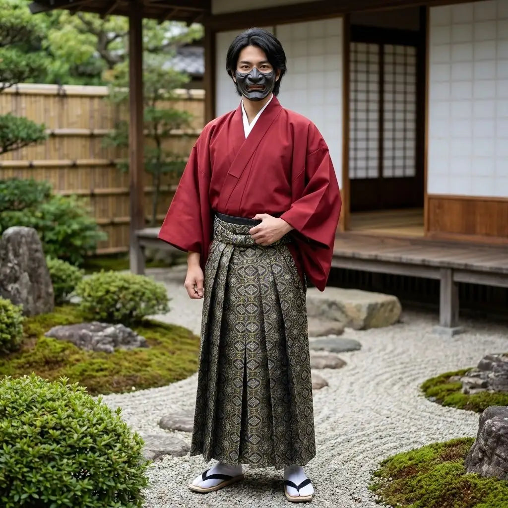 Kimono Homme Traditionnel vue arrière