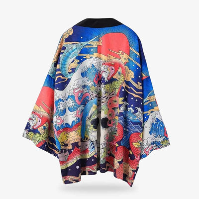 Kimono japonais moderne pour femme apportant une touche d'élégance à toute tenue