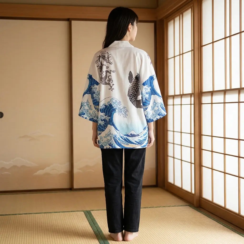 Kimono Koi vue de face