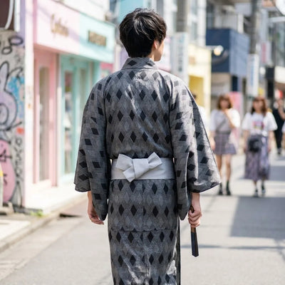 Kimono homme style traditionnel japonais dos