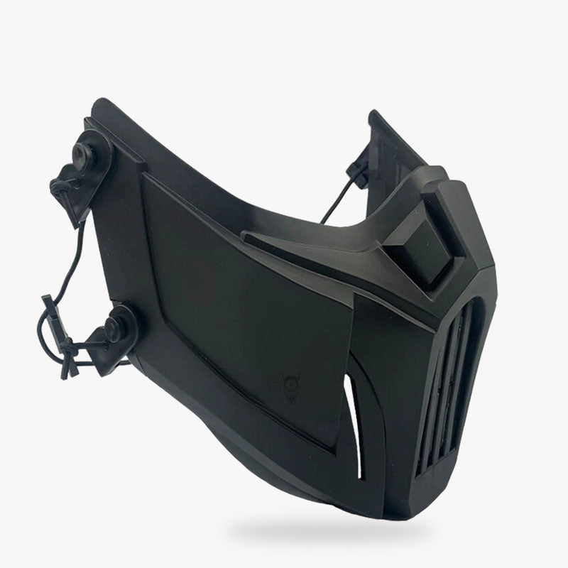 Masque ninja noir pour Halloween et cosplay
