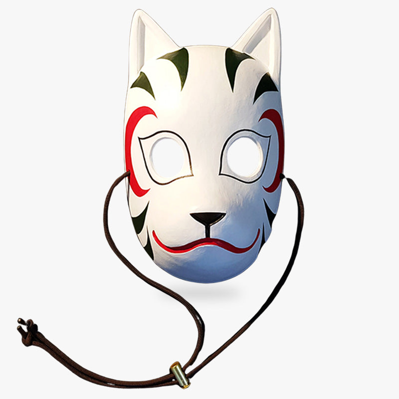 Masque renard japonais ajustable