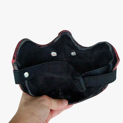 Masque samouraï mempo réglable avec sangle ajustable