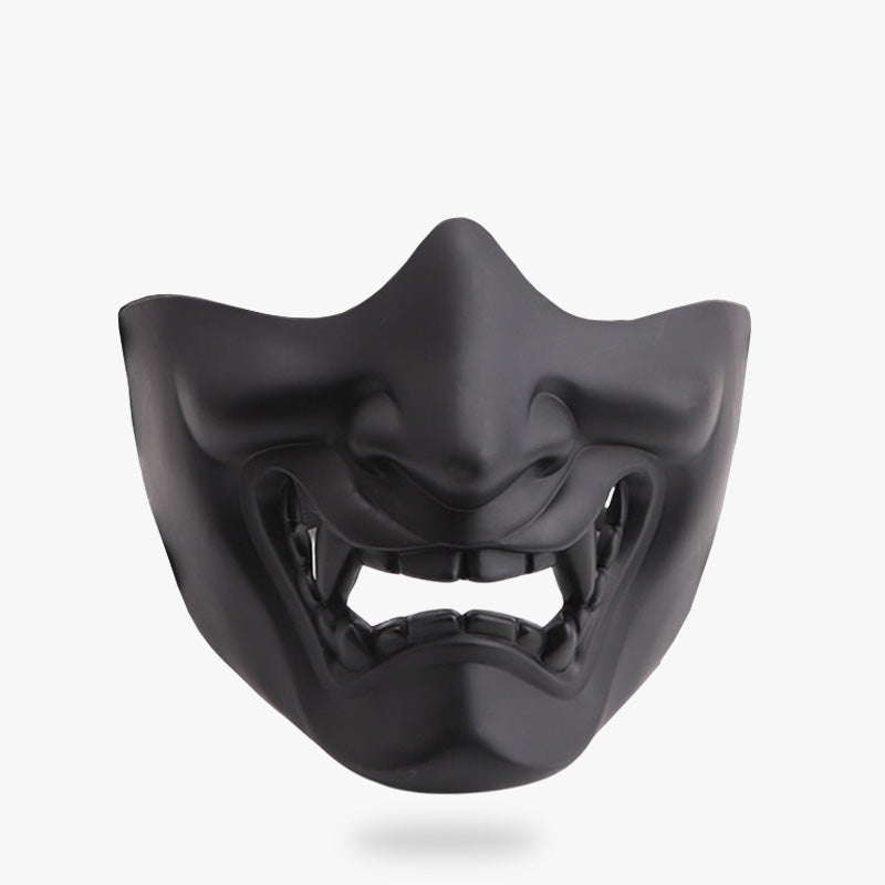 Masque Shinobi Oni en résine avec doublure tissu respirante