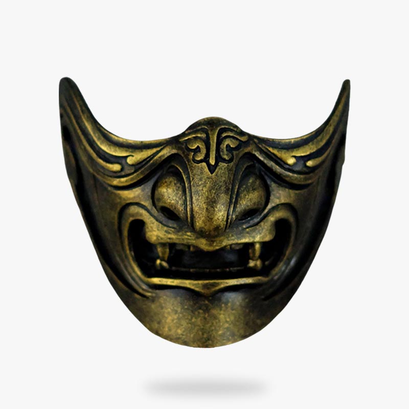 Ces Masques Samourai sont un visage de démon japonais Oni. C'est un ogre du folklore Shinto