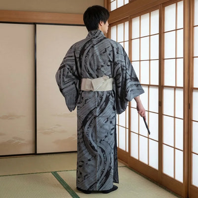 Obi homme pour yukata japonais