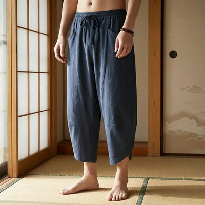 Pantalon ample japonais pour un look décontracté
