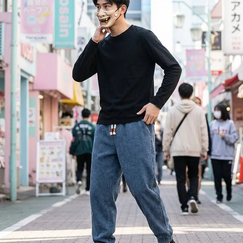Pantalon Japonais Homme vue arrière