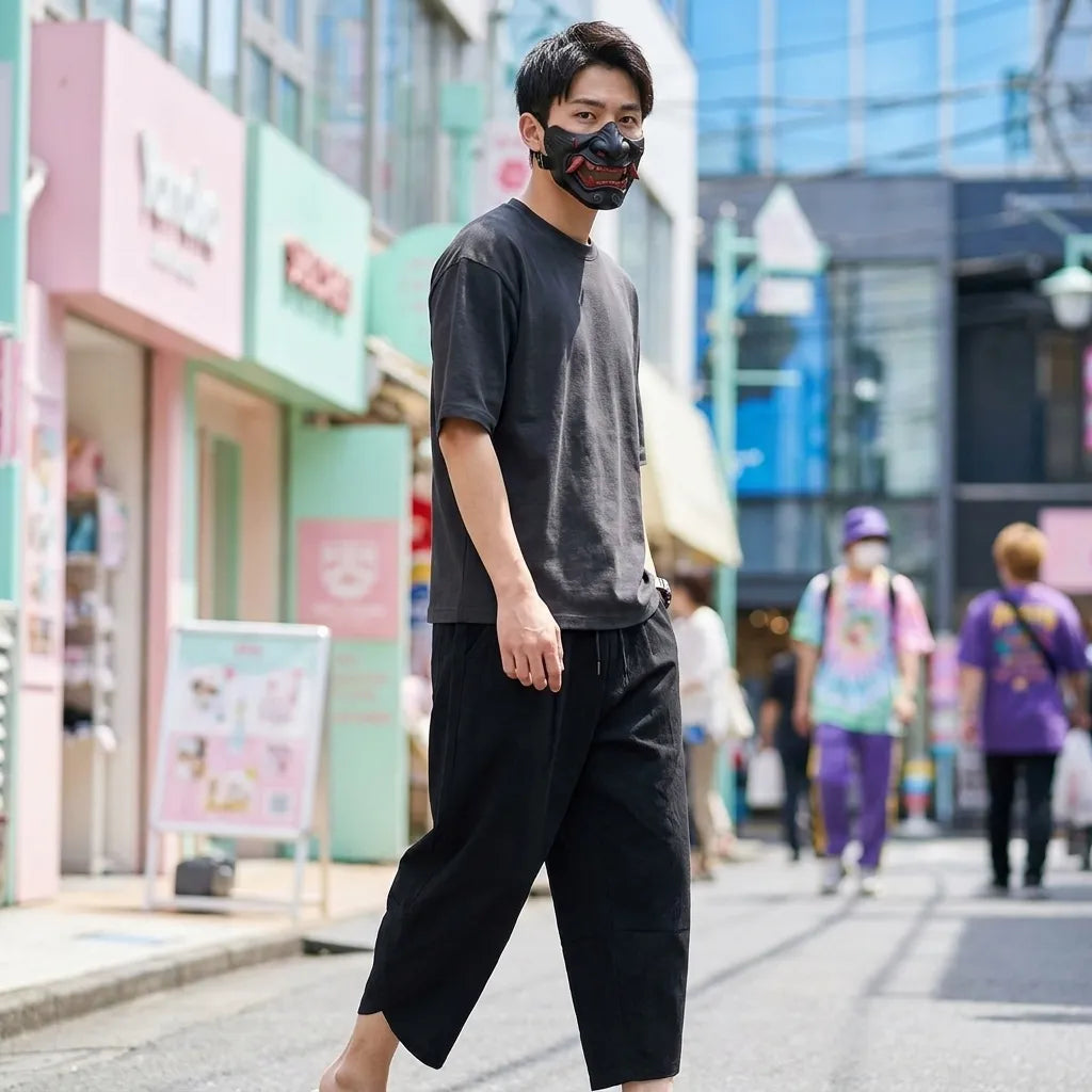 Pantalon Japonais Homme vue arrière