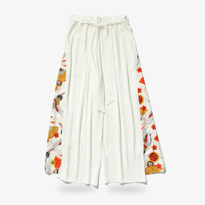 Ce pantalon japonais Sensu met en lumière la culture japonaise avec sa coupe fluide