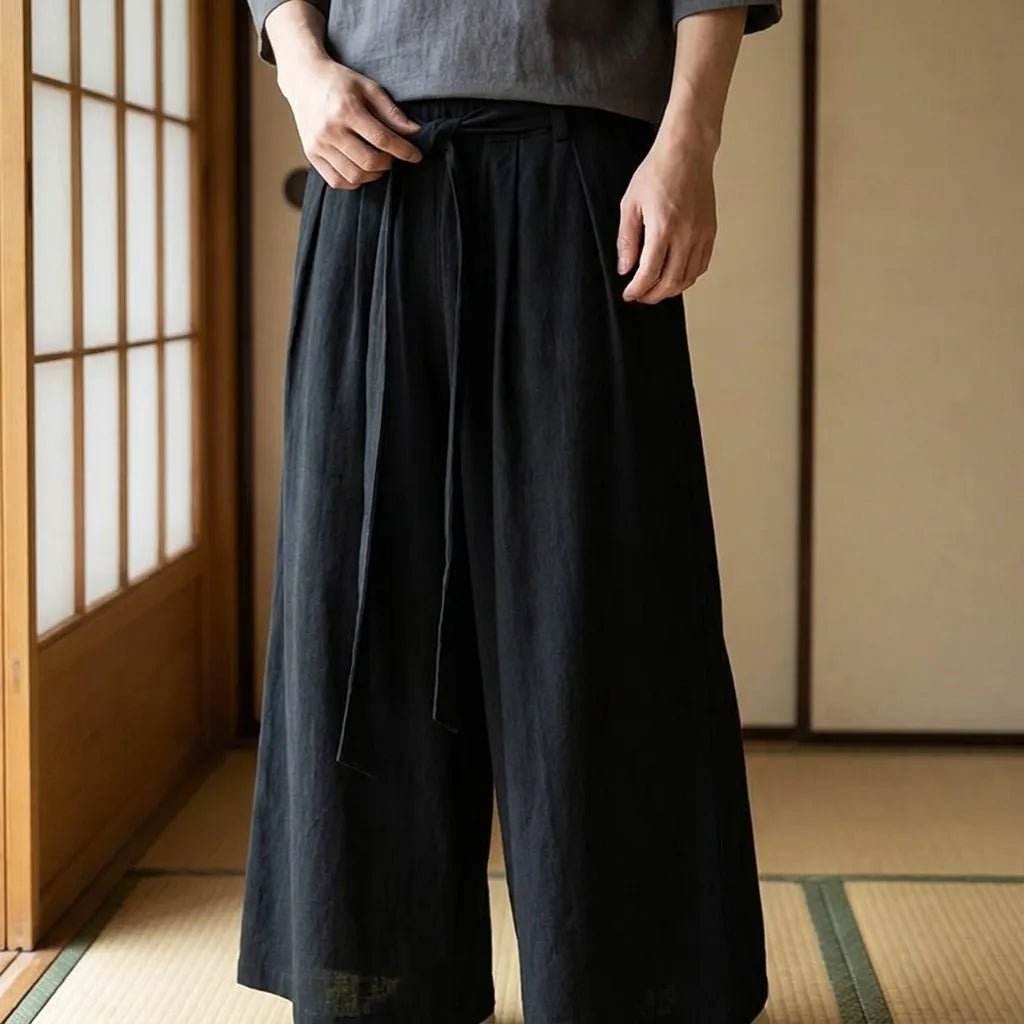 Pantalon Japonais Traditionnel vue de face