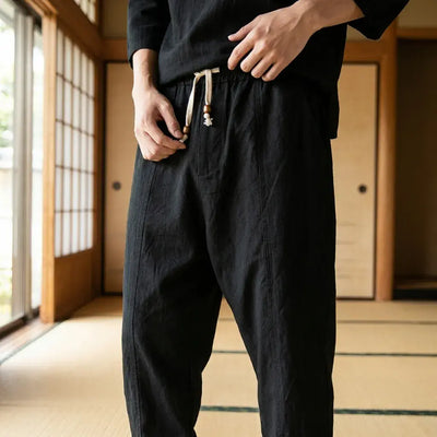 Pantalon Streetwear à plat, vue de face