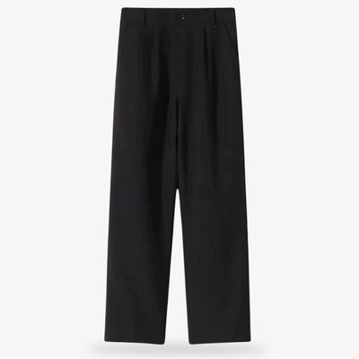 Un Pantalon uniforme japonais noir, conçu pour compléter le Gakuran, l’uniforme classique des lycéens au Japon.