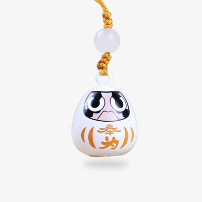 Porte-clé Daruma japonais, accessoire charmant incarnant la beauté du savoir-faire et de la tradition japonaise