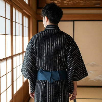 Robe kimono homme style guerrier
