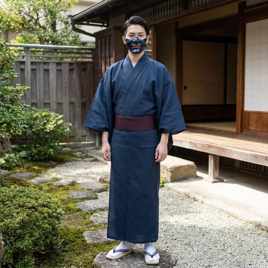 Robe kimono japonaise pour homme au quotidien
