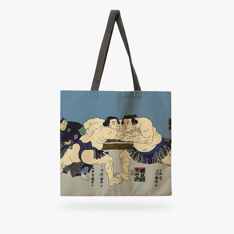 Sac cabas japonais en toile de lin, idéal pour un usage quotidien