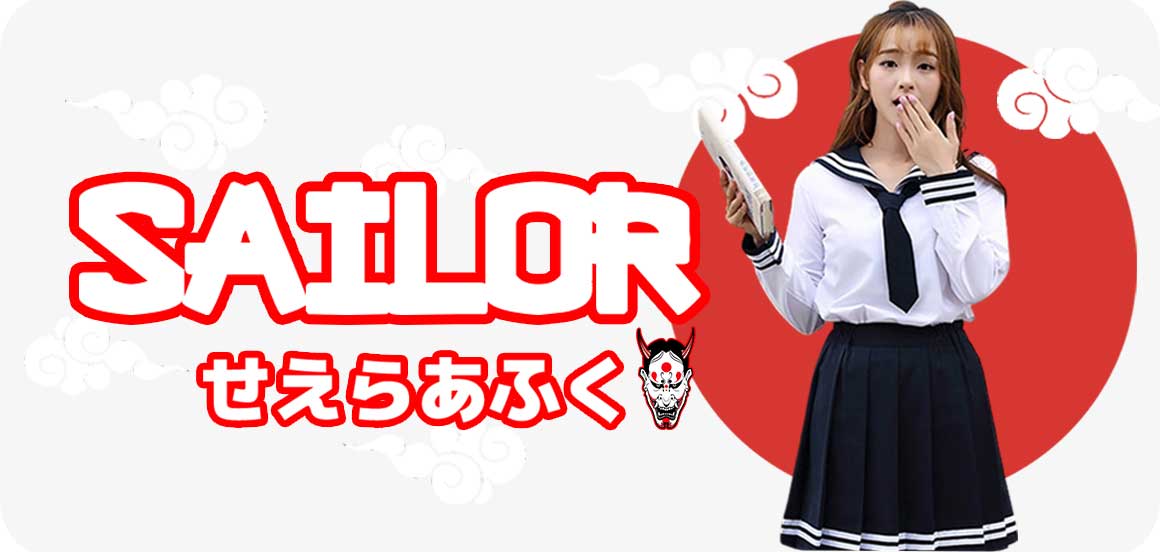 Uniforme de Sailor Fuku Shop. Tenue d'étudiante japonaise