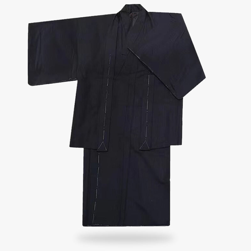 Cet habit japonais est un samurai kimono homme. C'est un vêtement japonais traditionnel