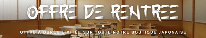 Offre de rentrée sur Shogun Japon, offre à durée limitée sur toute notre boutique japonaise