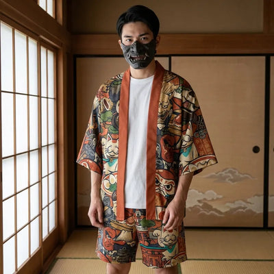 Short Kimono Cardigan