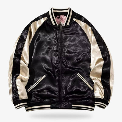 Conseils pour porter un sukajan, entre broderie japonaise et look streetwear décontracté