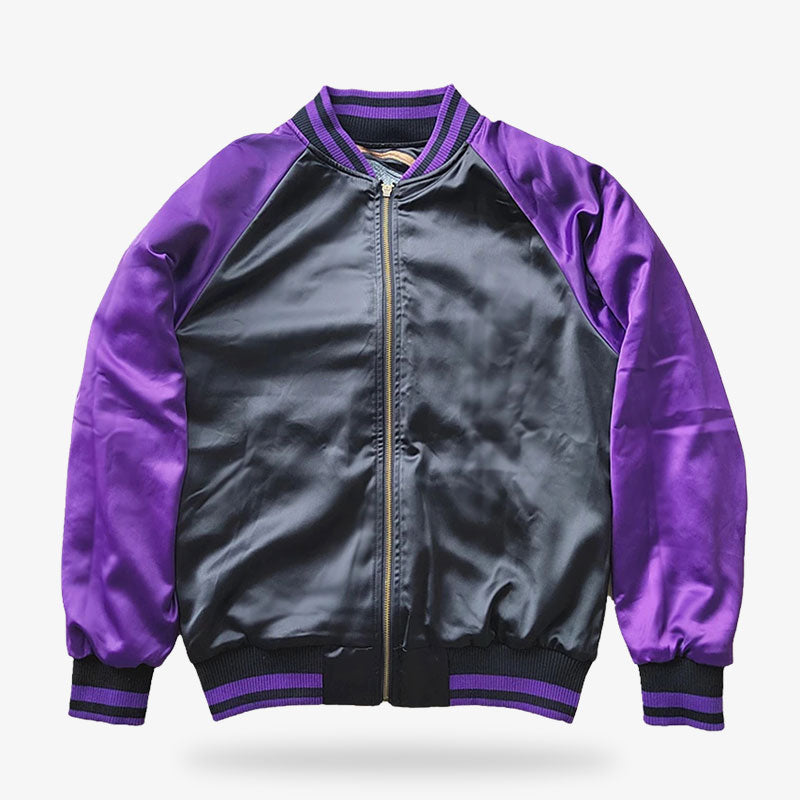 Veste sukajan réversible offrant deux designs distincts entre tradition japonaise et streetwear