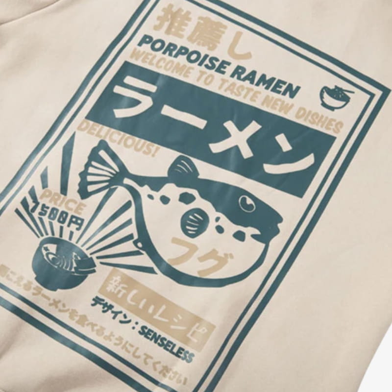 Sweat japonais graphique streetwear tokyoïte